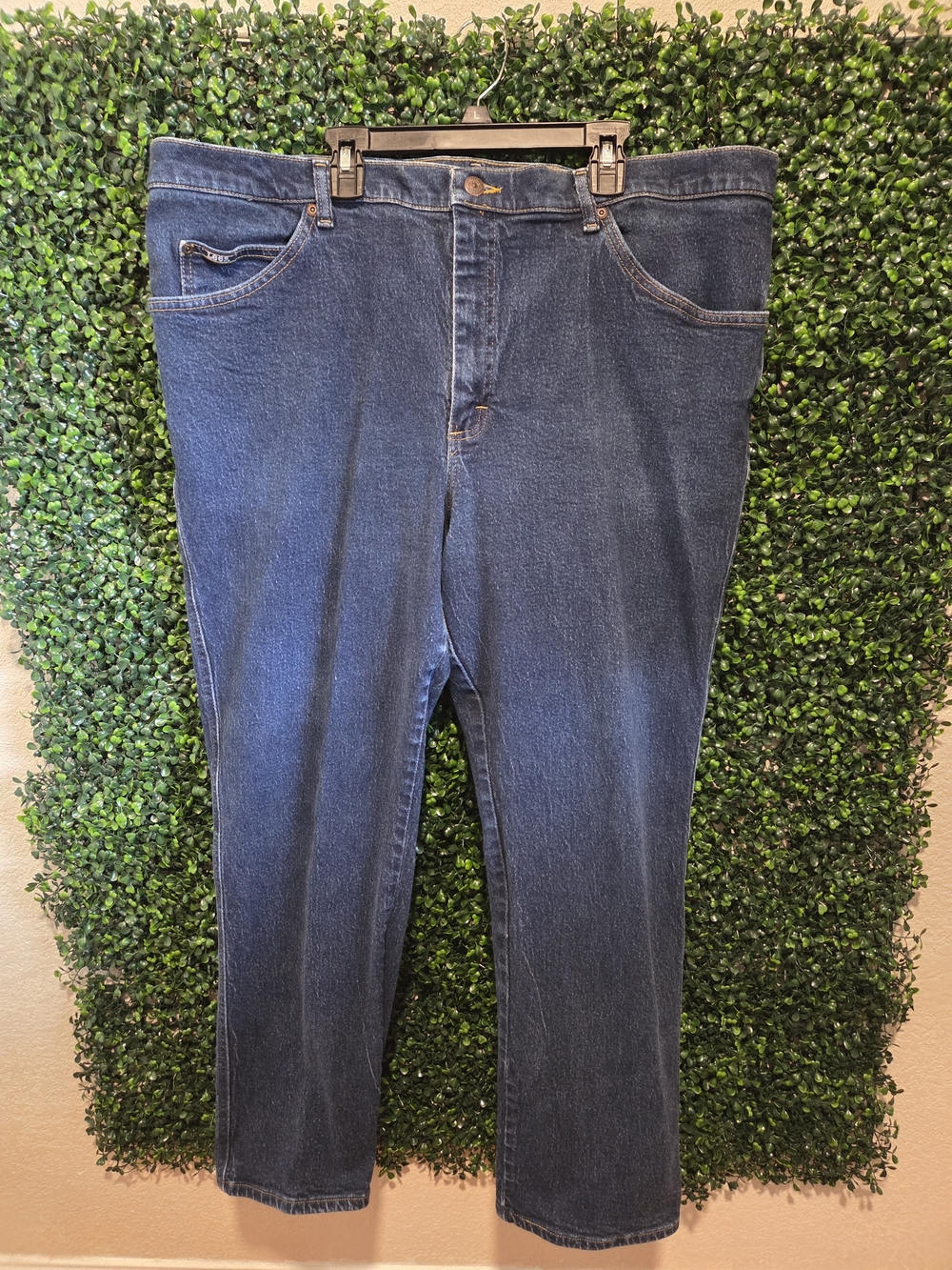 Lee Dark Blue Straight-Leg Jeans